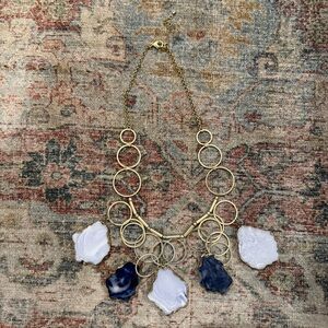 Anthropologie Stone Statement Necklace
